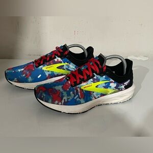 Brooks Launch 9 Rock N Roll Tie Dye Marathon Running Shoes Sneakers Womens 9.5